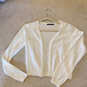 Brandy Melville White Sweater / Cardigan